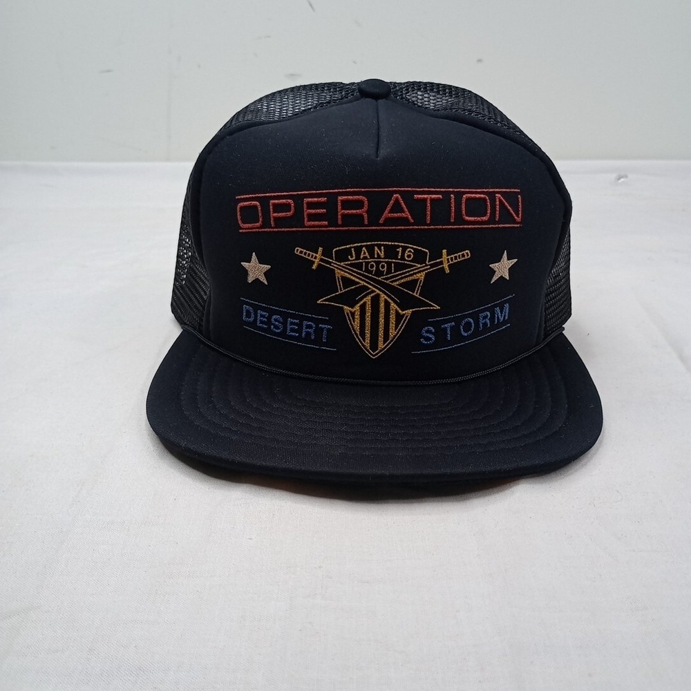 1991 Desert Storm‎ Trucker Hat – USA Made Snapback